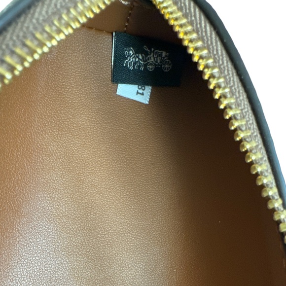 COACH Signature Canvas Slim Pouch - Picture 5 of 6